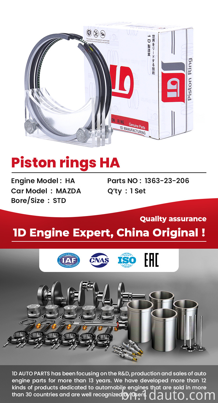 HA Piston Ring Set